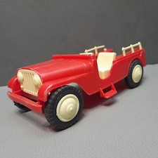 Vintage Toy Jeep Red Spares Or