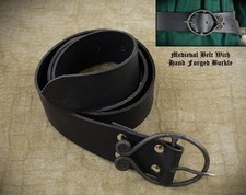 Black Leather Medieval Tunic