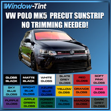 PRE CUT SUNSTRIP FOR VW POLO