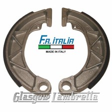 Lambretta s1, s2 & s3 Li / TV Scooter Italian REAR BRAKE SHOES by FA Italia