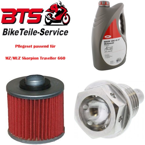 Set oil filter - 4l, plug