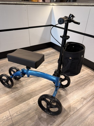 Foldable blue black wheel - foldable, blue/black