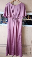 Elegant Adrianna Papell Rose Silky Special occasion dress size 14