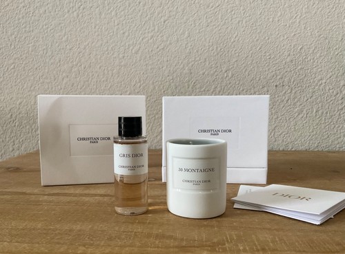 Dior mini candle and soap - soap, set