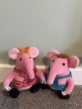 Clangers Plush Toy Retro TV