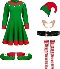 Women's Elf Costume Christmas