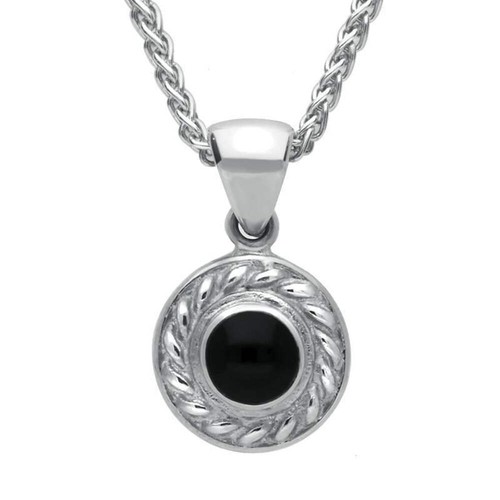 Sterling silver whitby - whitby, jet