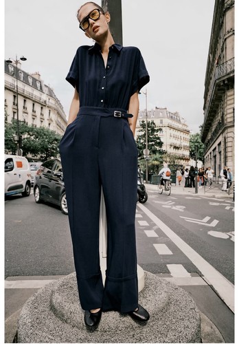 Zara crepe jumpsuit size - jumpsuit,
