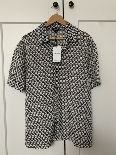 Men reiss cuban shirt - reiss,