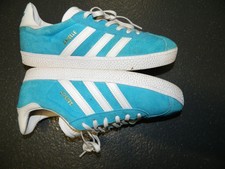 Ladies Adidas Gazelle Running Trainers Leather Size UK 5.5 EUR 38.5 Used