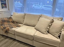 Cream-Beige 3-Piece Modular