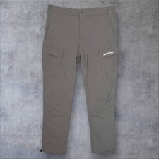 Mens Grey Montirex Walking Hiking Cargo Trousers - Size Large (L) O199