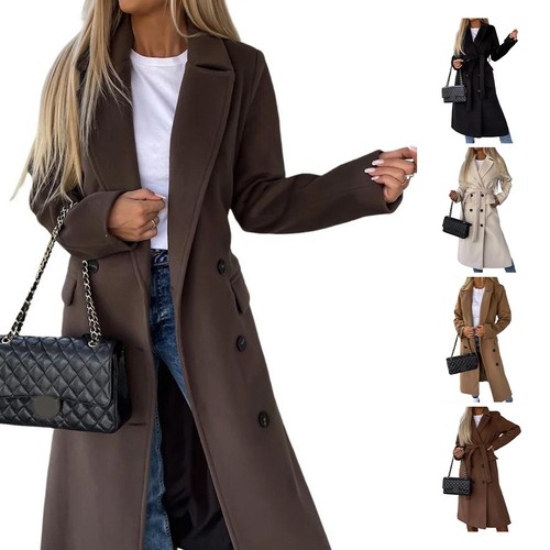 Long sleeved woolen jacket - sleeved,