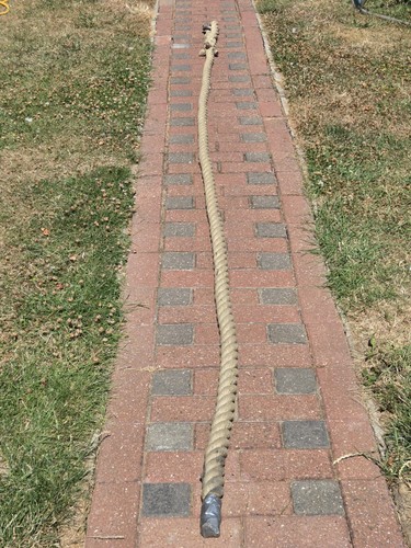 80mm battle rope climb - x,