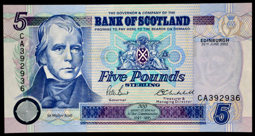 Bank scotland 2002 - scotland,, 2002,