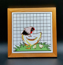 Vintage Mother Hen & Chicks 7"