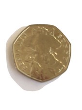 BENJAMIN BUNNY 50P COIN 2017