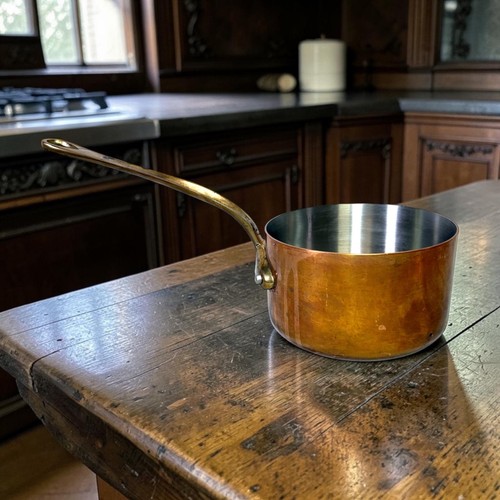 Mauviel 1830 copper saucepan - mauviel,