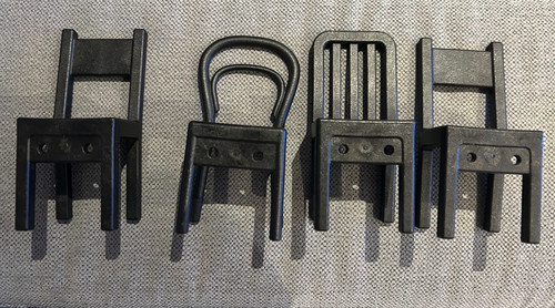 Ikea fjantig black chair - ikea,