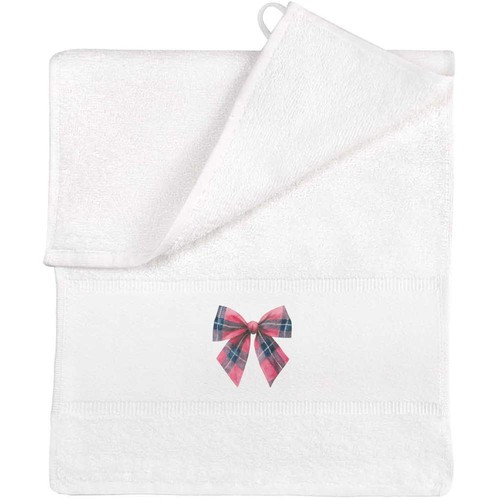 Scottish tartan bow flannel - tartan, bow'