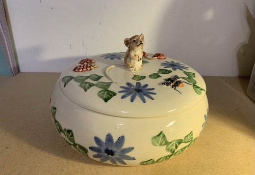 Charming studio pottery lidded - charming,