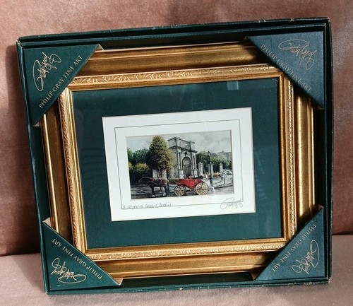 Philip gray fine - gray, framed