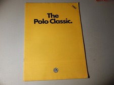 VW Polo Classic 1983 UK Market