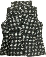 Black White Gilet Sleeveless