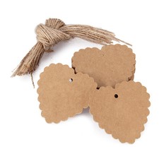 100PCS Christmas Kraft Paper