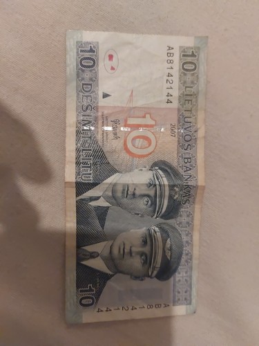 2007 lithuania banknote - 2007,