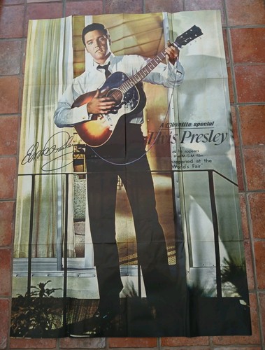Elvis presley large vintage - elvis,