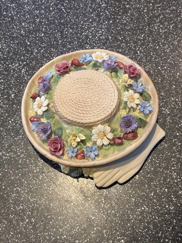 Coalport henley hat modelled - hat,
