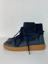 Joules Navy Suede Shearling