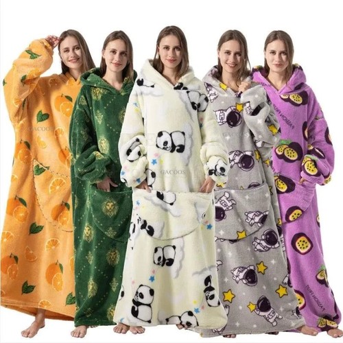 Oversized blanket hoodie - blanket,