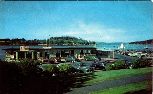 Vintage bar harbor maine - bar,