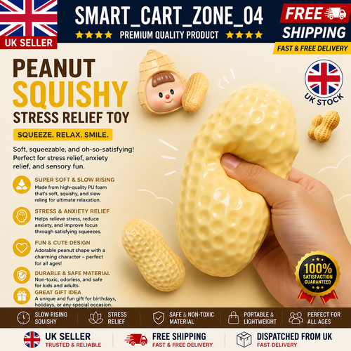 Peanut stress ball crunchy - stress,
