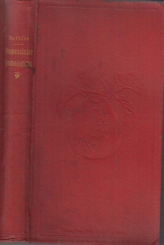 Buch nomenclator pomologicus - buch:,