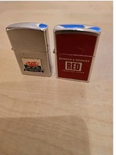 Old flip petrol lighters - old,