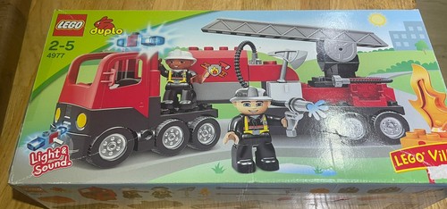Lego duplo fire engine set - fire,