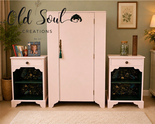 Vintage bedroom furniture set - vintage,