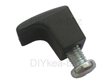 8 x IKEA 191315 Black Bed Slat