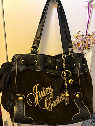 Juicy couture black velour - velour, &