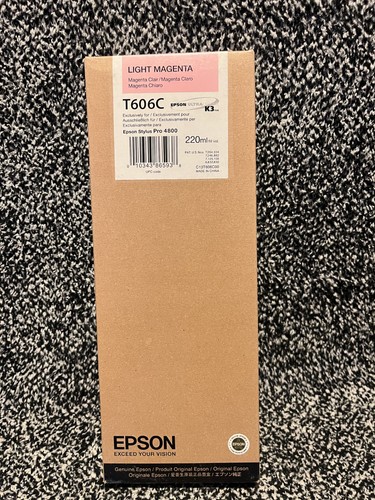 Genuine epson t606c light - genuine,