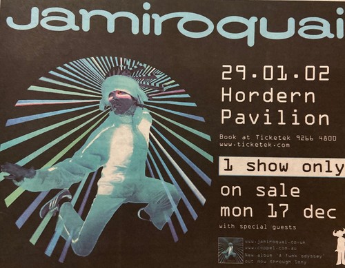 Jamiroquai 2002 sydney - 2002, concert