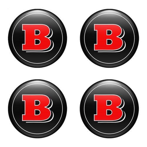 Brabus emblem silicone - 4x,