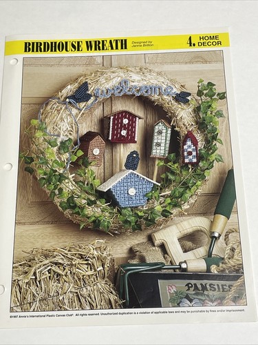 Birdhouse wreath annie - wreath, annie's