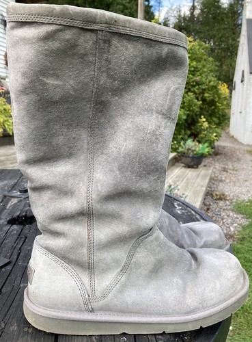 Ugg ladies grey suede boots - ladies,
