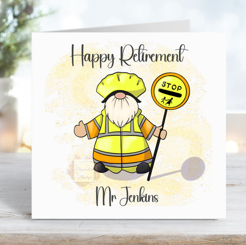 Personalised happy retirement - happy,