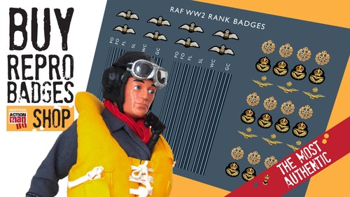 Action man raf rank - man, fabric
