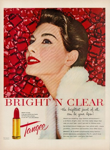 1954 tangee lipstick cosmetics - lipstick,